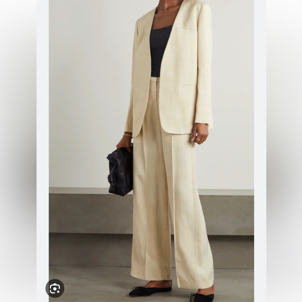 Toteme wide leg pant 36